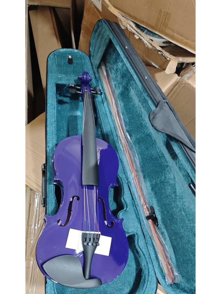 4/4 Solid Wood Beginner Violin Set for Adults and Children