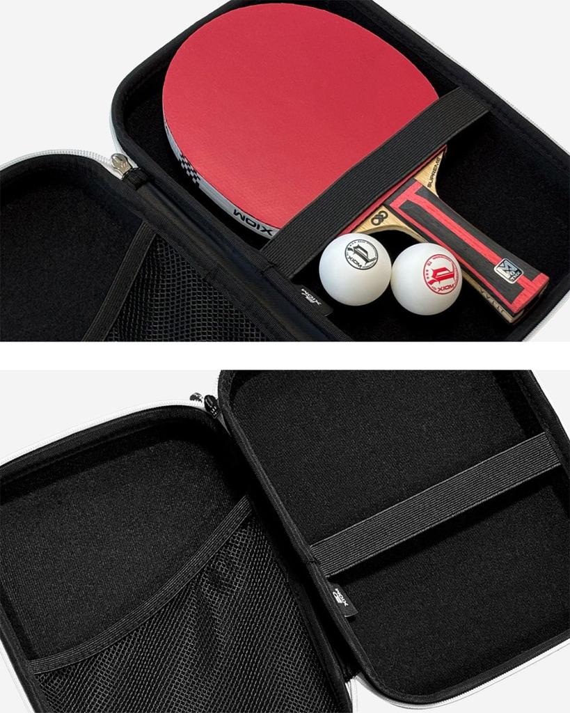 Exsion LABSQUARE Table Tennis Racket Holds 2 8006 L6 Case, Rackets,