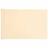 VidaXL Écran d'intimité de balcon crème 500x120 cm PVC, rouleau de clôture, bande de clôture, écran de clôture d'intimité 4005502