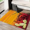 Rock Music Floor Mat Soft Thickened Absorbent Non-Slip Bedroom Living Room Door Mat Home Decor Flannel Rugs