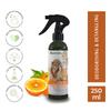 Fellspray mit Mandarine (250 ml), Deodorisierendes & Entwirrendes Spray Gourmet Citrus Mandarine, Petveda