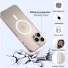 Camera Control Button Clear Magnetic Macsafe Case for IPhone 16 Pro Max Plus 16Pro 16Plus 16ProMax Magsafe Cover
