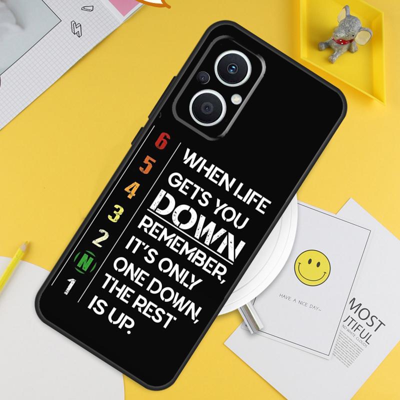 Motorcycle Gear For OPPO Reno 14F 13F 12F 11F 13 12 11 10 14 Pro 7 8 Lite 8T OPPO Find X5 X6 X8 X9 Pro Case
