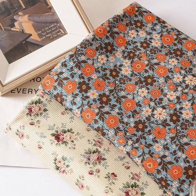 0.5m/1m/2m Skin-friendly Fine Pit Strip Corduroy Fabric for Sewing Children's Clothing Pajamas Handmade DIY Clothing Fabrics