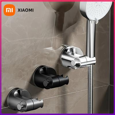 1PC Round Shower Head Holder Adjustable Wall Mounted Shower Support Self-Adhesive Showerhead Handheld Bracket Bathroom Base