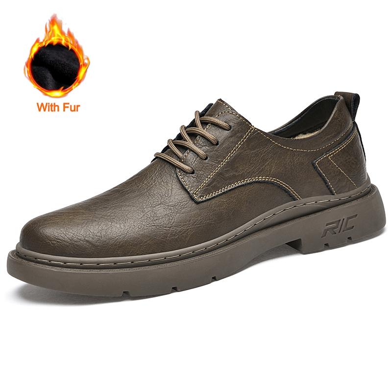 

Fashion Men Formal Leather Boots Italian Luxury Brand Casual Breathable Lace-Up Mens Sneakers Classic Outdoor Business Wedding Dress 45