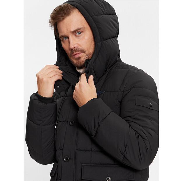 Winter Jacket Aeronautica Militare 232AB2109CT3149, Black, Standard Fit