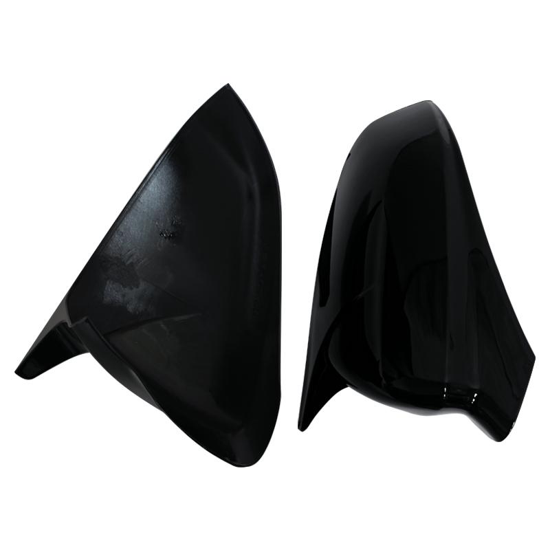 Pair Side Wing Mirror Cover Caps For Seat Leon MK4 Cupra 2020-2025 Rearview Mirror Cover Trim Add On Rear View Mirror Trim