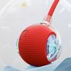 Automatic Rolling Cat Ball Toy with LED Light & Tail Rope, Interactive Play for Pets