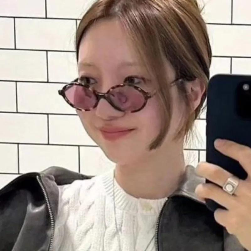 Vintage Retro Style Sunglasses Woman Oval Shape UV400 Protection Women Glasses European American Style Male Female Sun Glass