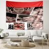 SLAM DUNK Print Tapestry - Portable Wall Decor Cloth, for Home, Dorm, Travel, Bedroom, Living Room - Ideal Birthday Housewarming Gift