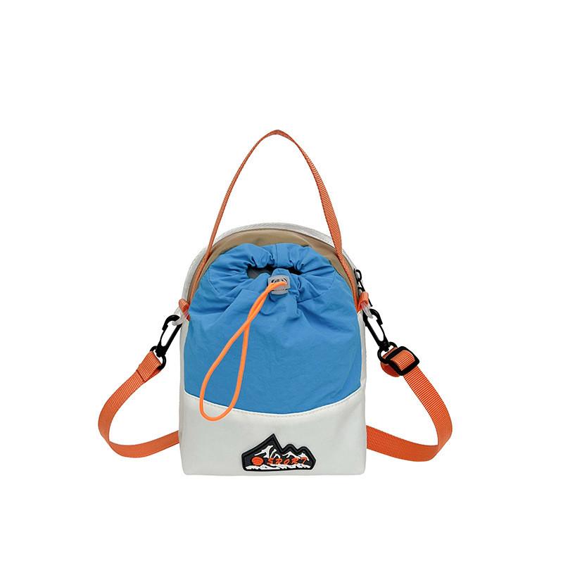 Street Style Womens Small Crossbody Bag With Polyester Material And Zipper Closure
