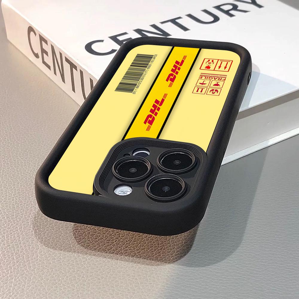 DHL Express Phone Case for iphone 17 16 Air 15 14 13 11 12 Pro Max Plus soft shell Cover