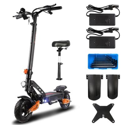 KX X1 Elektryczna Hulajnoga Wielozadaniowa Dla Dorosłych Silnik 1000W Bateria 48V16AH 10-calowe Opony Drogowe Do Miejskiego Dojazdu Składana E-Hulajnoga Z Siedziskiem
