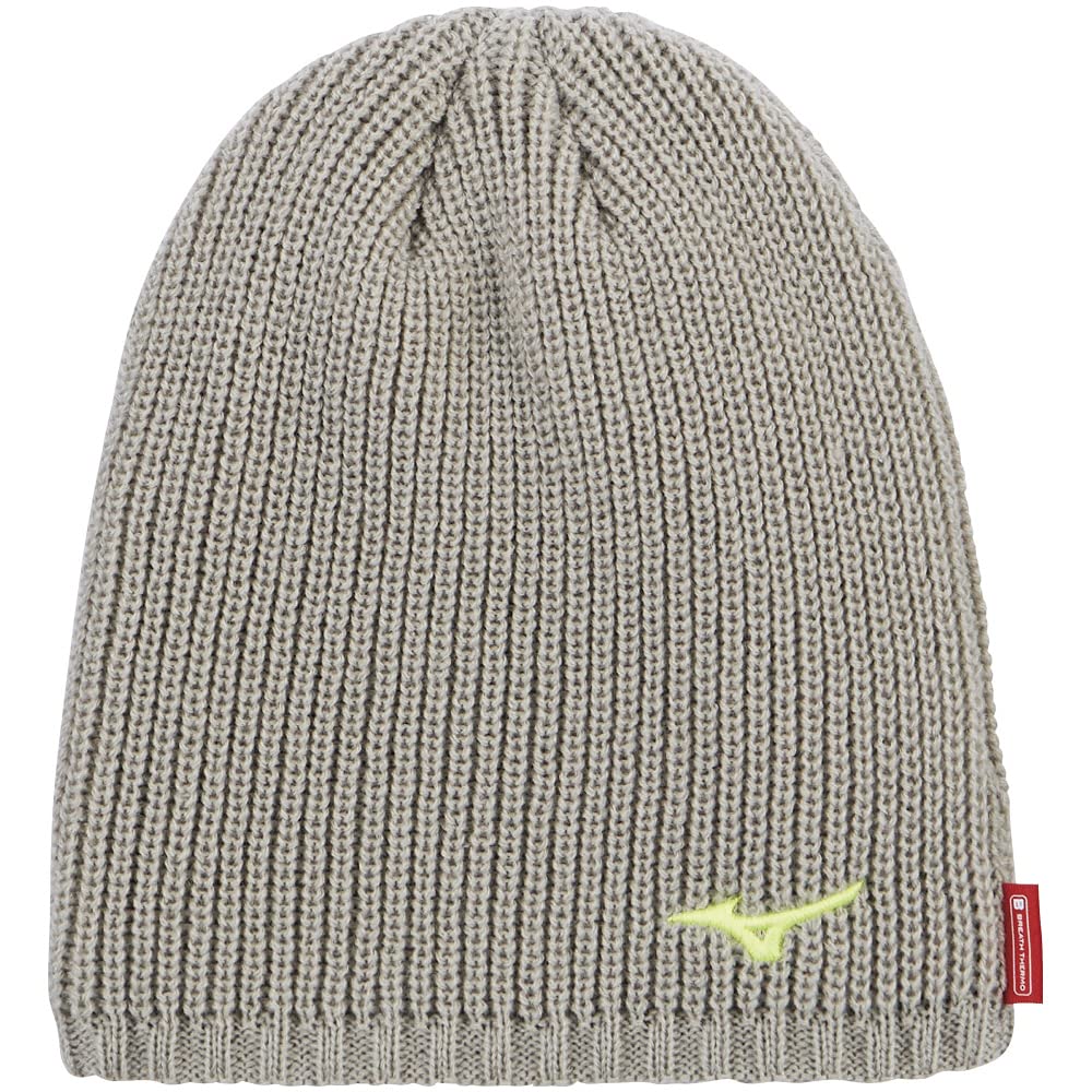 

Mizuno Breath Thermo Knit Cold Weather Size F Cap, Moisture-Wicking, Heat-Generating, Protection, Gray, 32JW1603, серый