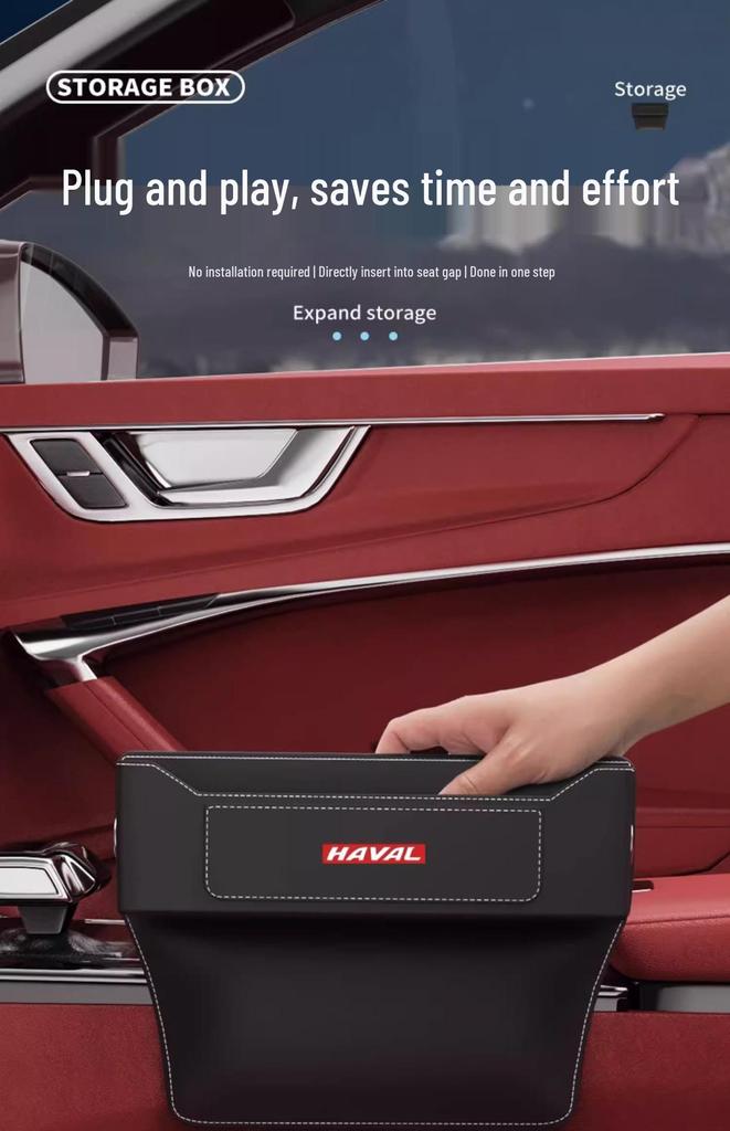 Haval H6/H9/M6 Seat Gap Storage Box - Xiaolong Car Organizer