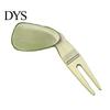 Golf Fork Ergonomic Design Multi-function Comfortable Grip Rustproof High-Hardness Training Divot Tool Aid Ultra-light Golfing Pitch Repair