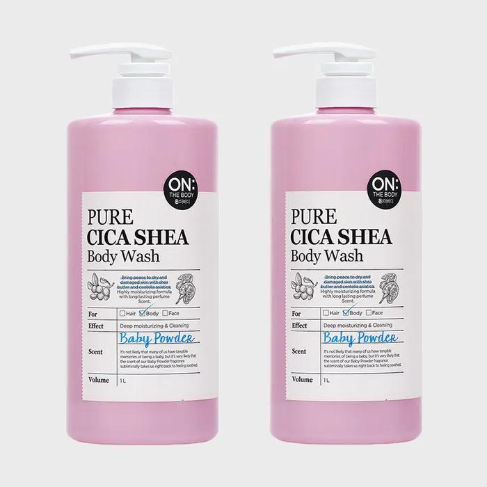 

On the Body_On the Body Pure Cica Baby Powder Body Wash 1000ml X 2