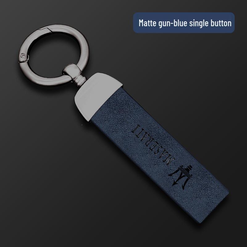 Maserati Key Case for Levante/Ghibli: Premium Leather Shell for Men & Women