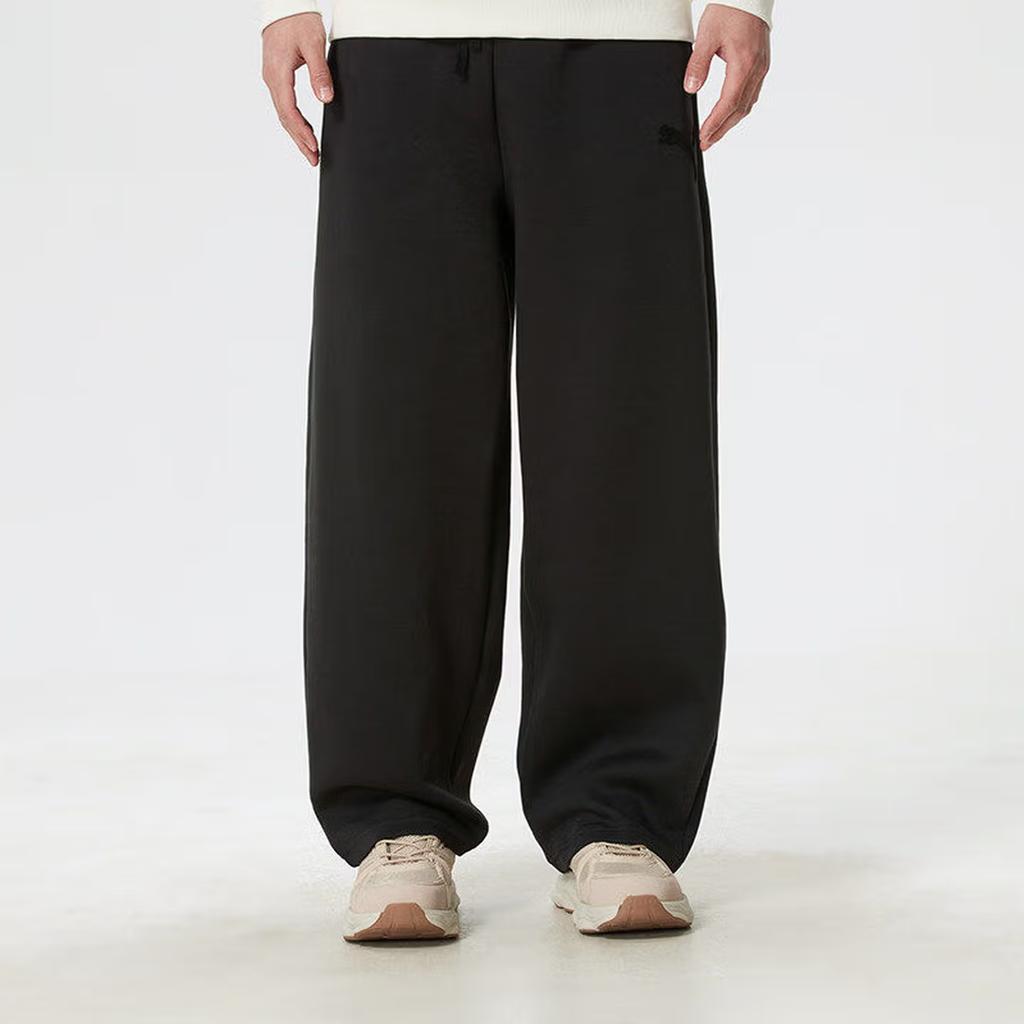 Puma Ess Lace-Up Mid-Waist Solid Color Casual Pants Men bottoms 63744501