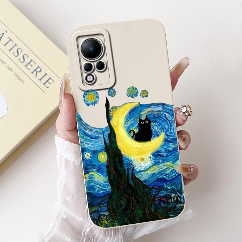 Für Infinix Note 11 Hülle Note 12 X663 X663B Stilvolle Candy Painted Handyhüllen für Infinix Note 11 Pro Note11 S Weiche Fundas