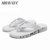 Flip Flops for Men Simple Style Rubber Slippers Breathable Quick Dry Beach Shoes Home Casual Shoes