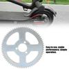 25H 68T Motorcycle Sprocket Gear Steel Chain Sprocket Durable Crankset Sprocket  Electric Scooters
