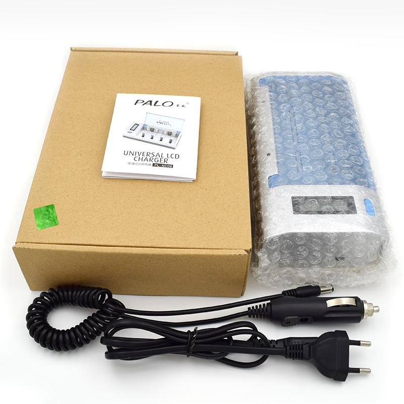 4 Slots LCD Display Battery Charger For Nimh Nicd AA/AAA/SC/C/D/9V Rechargeable Battery