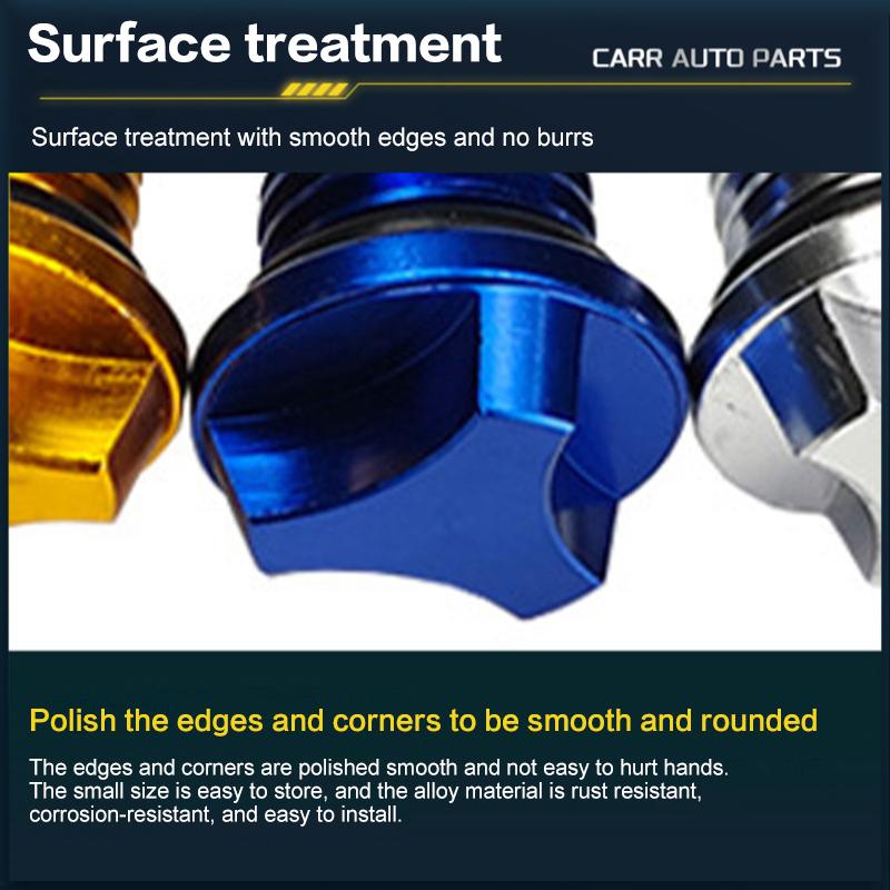 Motorcycle Engine Oil Dipstick Cap Plug Oil Level Dipstick Cnc Aluminum Engine Level Indicator Motorcycle Accessories