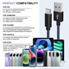 2.4A Type C Data Cable Fast Charging Cord Nylon Braided USB C Charger Wire for 16 15 Pro Max Smasung Huawei Line