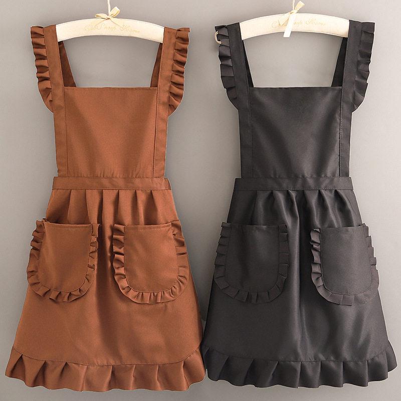 Women's Trendy Oil-Proof Kitchen Apron - Stain-Resistant Cooking Wear