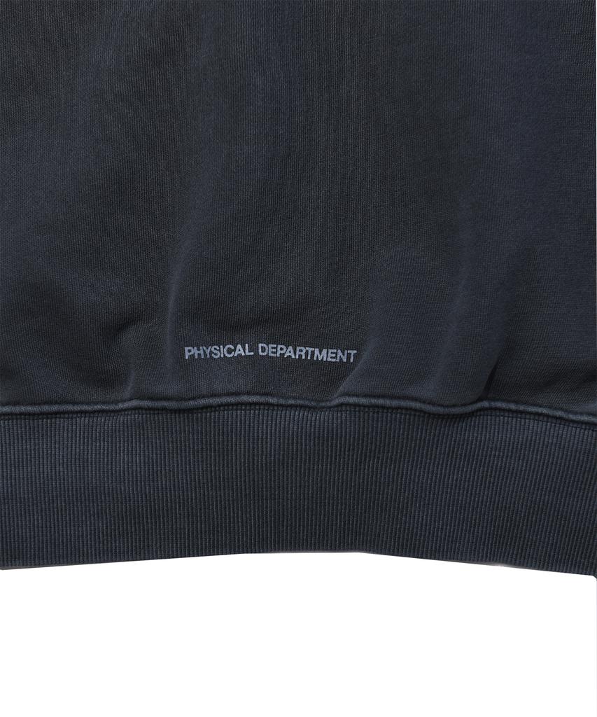 Phyps Motorcycle Pigment Hoodie Zip-Up Navy