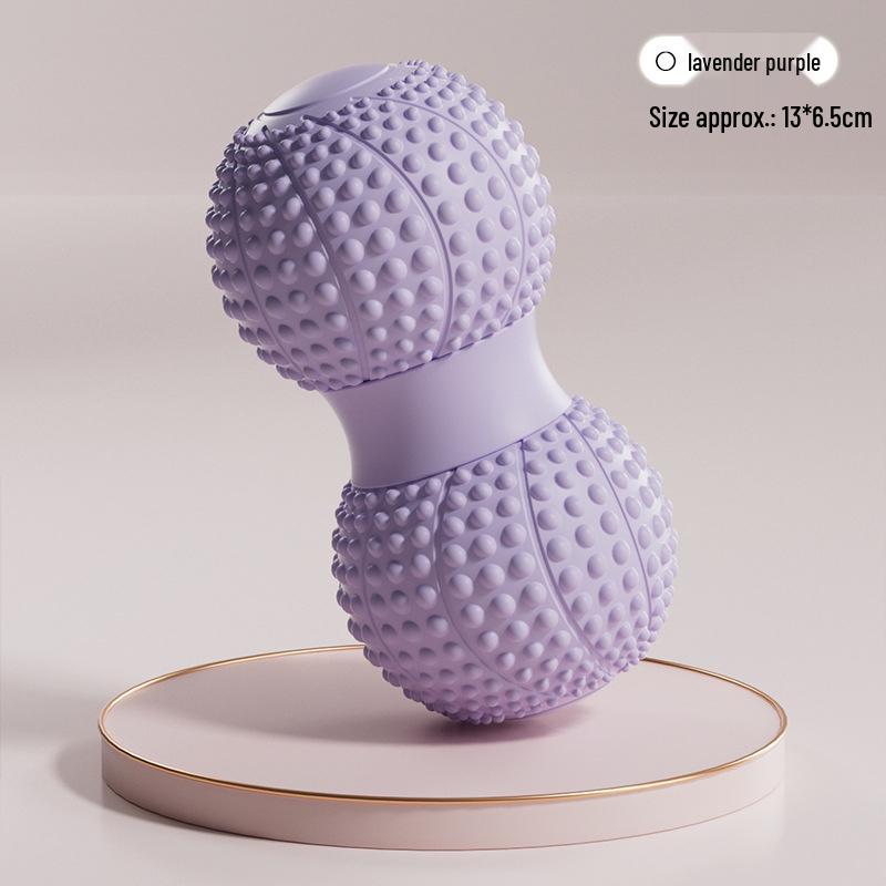 Peanut Fascia Ball: Foot, Lumbar & Neck Massage for Muscle Relaxation and Yoga Fitness.