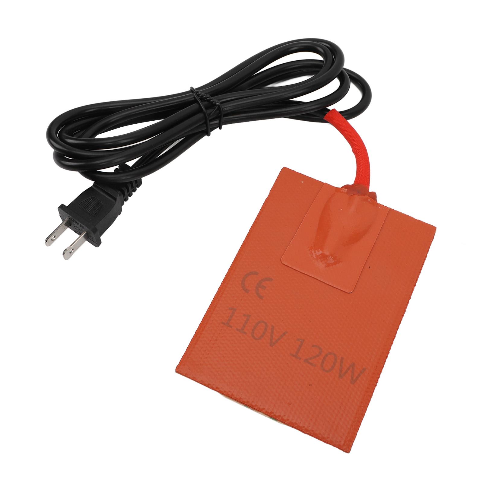 

Силиконовая резиновая грелка, эффективное электрическое одеяло, гибкий коврик с проводом и вилкой для