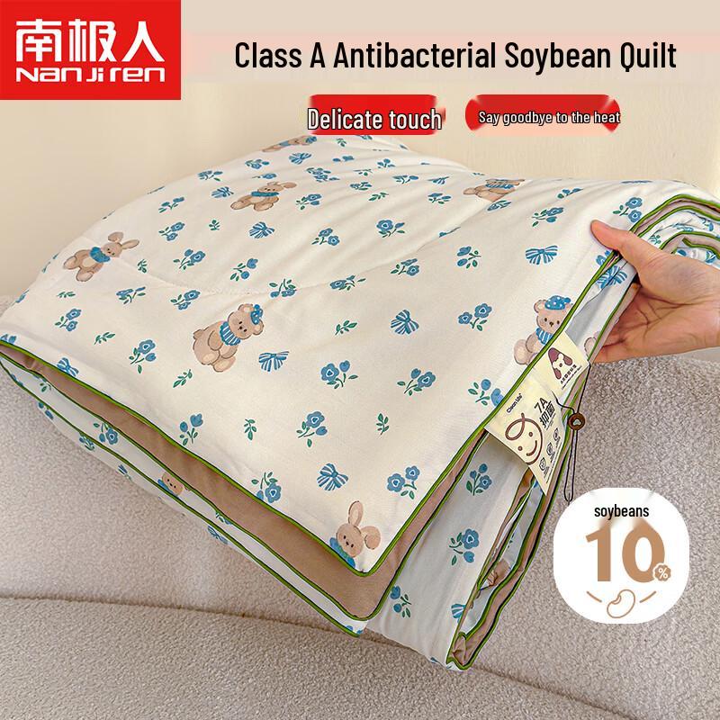 

Nanjiren 7A Antibacterial Soy Fiber Summer Quilt 150x200cm