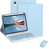 Wireless Keyboard Case for iPad Mini 6th Generation (A17 Pro) 2021 8.3-inch, with Mouse