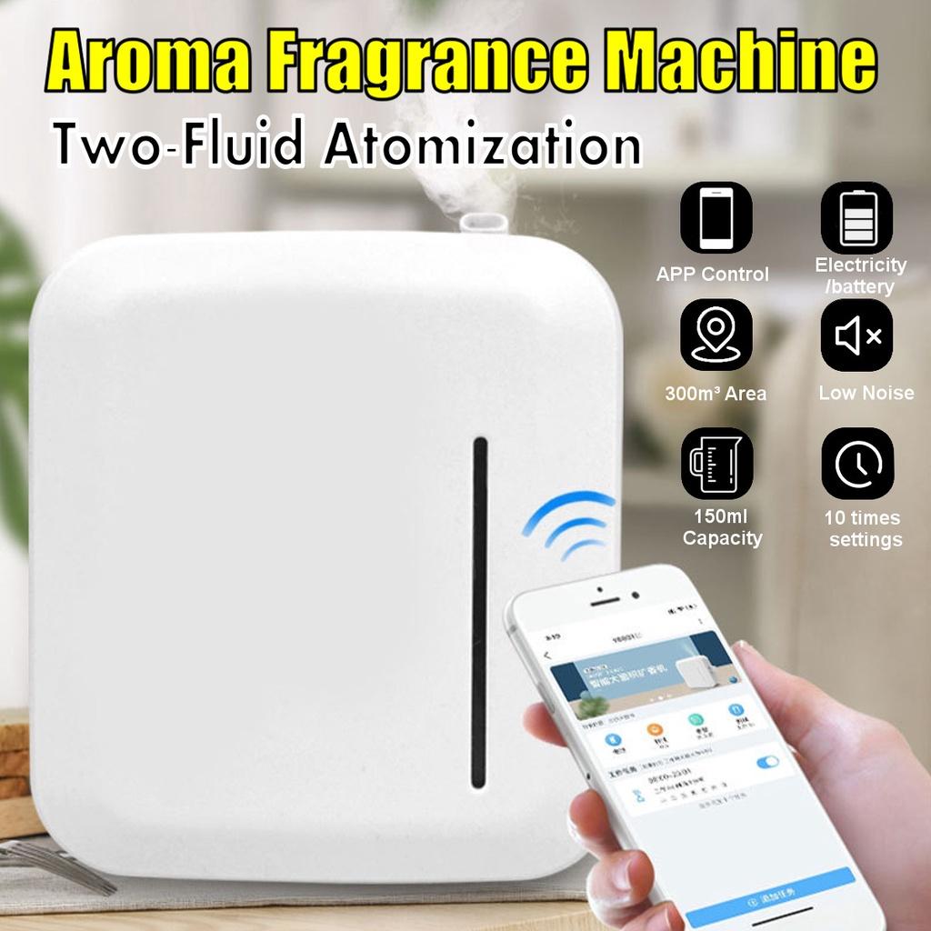 150ml Inteligentní přístroj na aromatizaci vůně Jednotka vůně Essential Aroma difuzér Timer APP Control pro domácí hotelovou kancelář