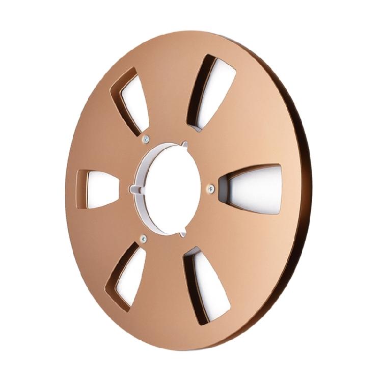 Aluminum 6 Hole Reel With 10.5Inch Empty Tape Nab Hub Disk For Studio Recording Equipment