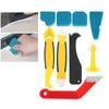 9pc Set Caulking Finisher Tool Multi Functional Silicone Sealant Spatula Scraper Filler Kit