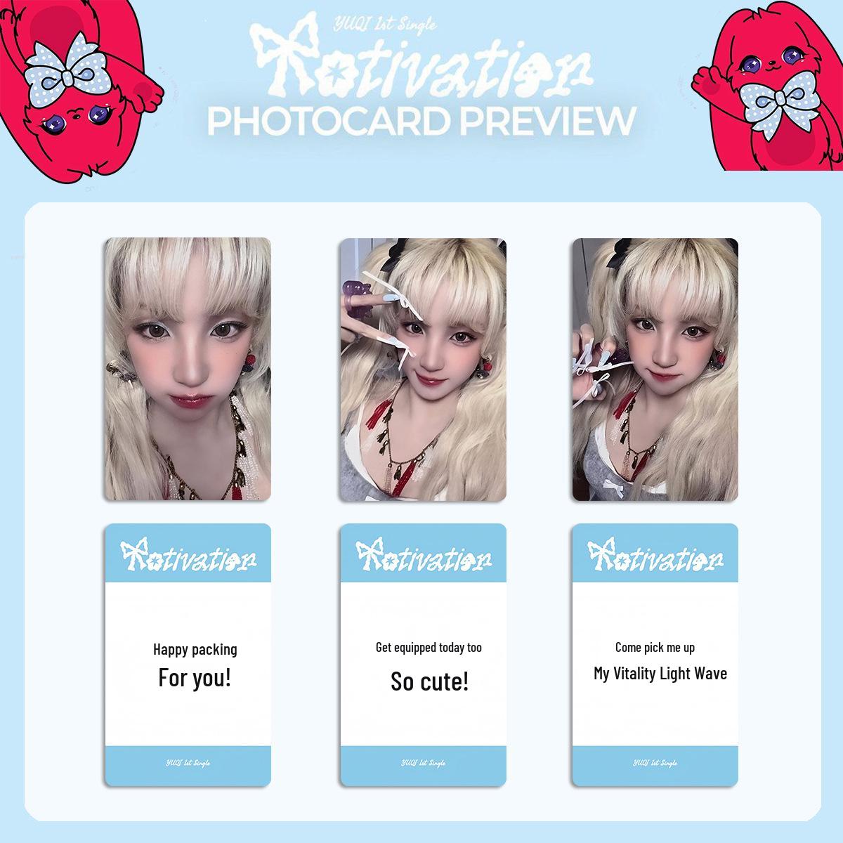 (G)I-DLE Yuqi Solo2 Special Benefit Photocard - Motivation Album Edition