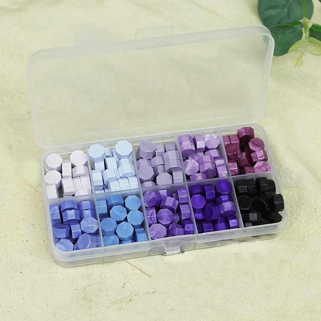 200Pcs Wax Seal Beads Sealing Wax Bead for Wax Stamp Sealing Cards Envelopes Stamp Sealing Beads Seals Letter