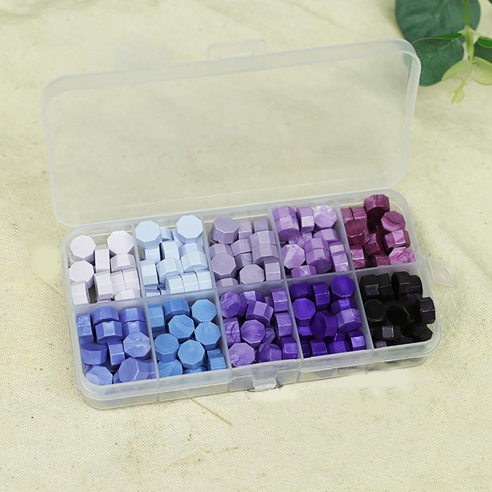 200Pcs Wax Seal Beads Sealing Wax Bead for Wax Stamp Sealing Cards Envelopes Stamp Sealing Beads Seals Letter