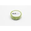 Single-color Masking Tape - Lime Green - 1.5 Cm X 7 M