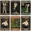 Artisian Sport Metal Plate Golf Tin Sign Vintage Decorative Poster Wall Decor Garage Bar Pub Club Hotel Kitchen Home Man Cave