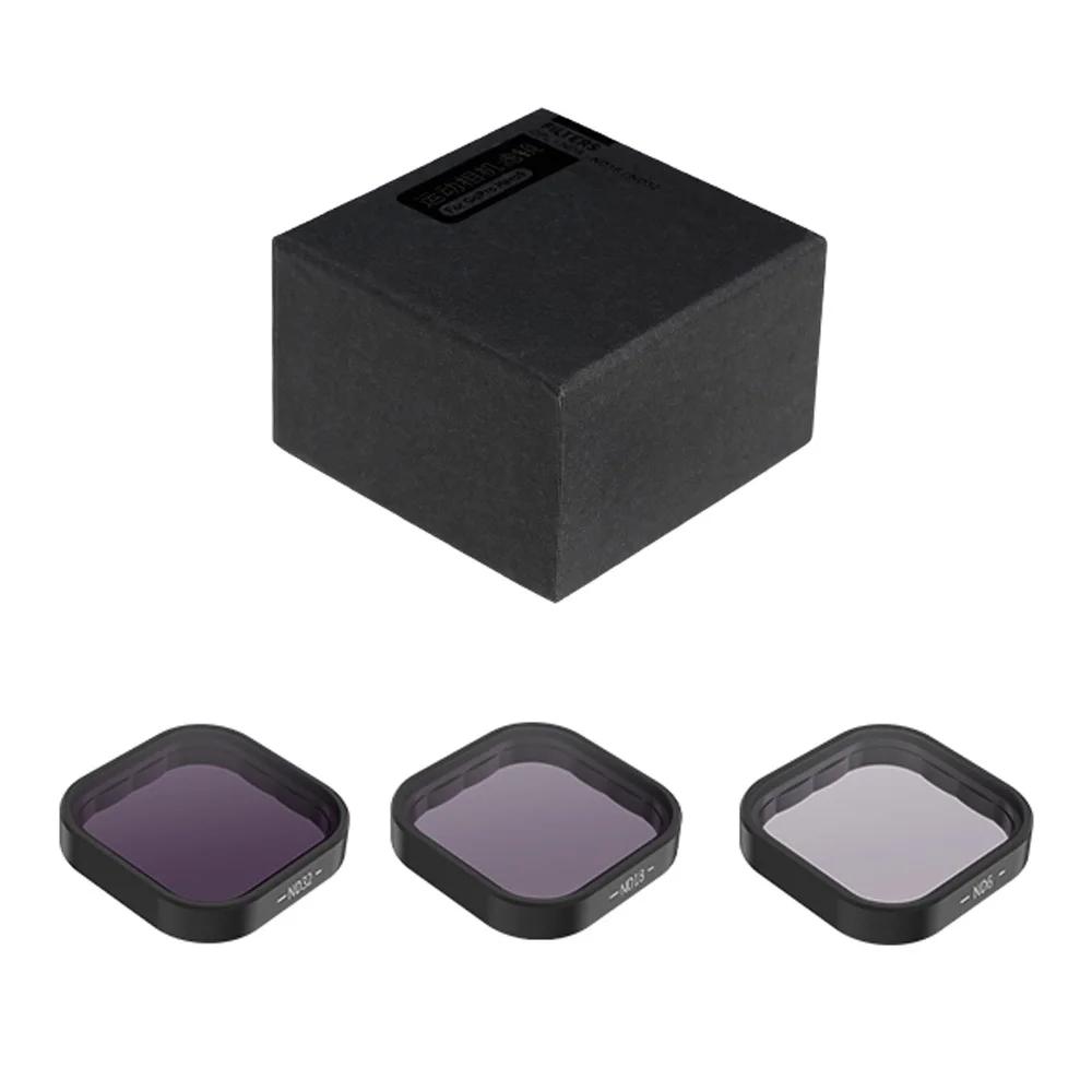 ND8 ND16 ND32 CPL Lens Filter Set Aluminium Alloy Frame for GoPro 12 GoPro Hero 11 10 9 Black Action Camera ND CPL Lens