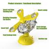 Cat Treat Dispenser Toy Safe 360-Degree Rotating Cat Treat Toys Cat Food Dispenser Cat Puzzle Toy Interactive Cat Toy For Glass