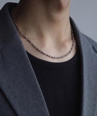Bassclef Men'S Surgical Steel Necklace Clef Stream Nec
