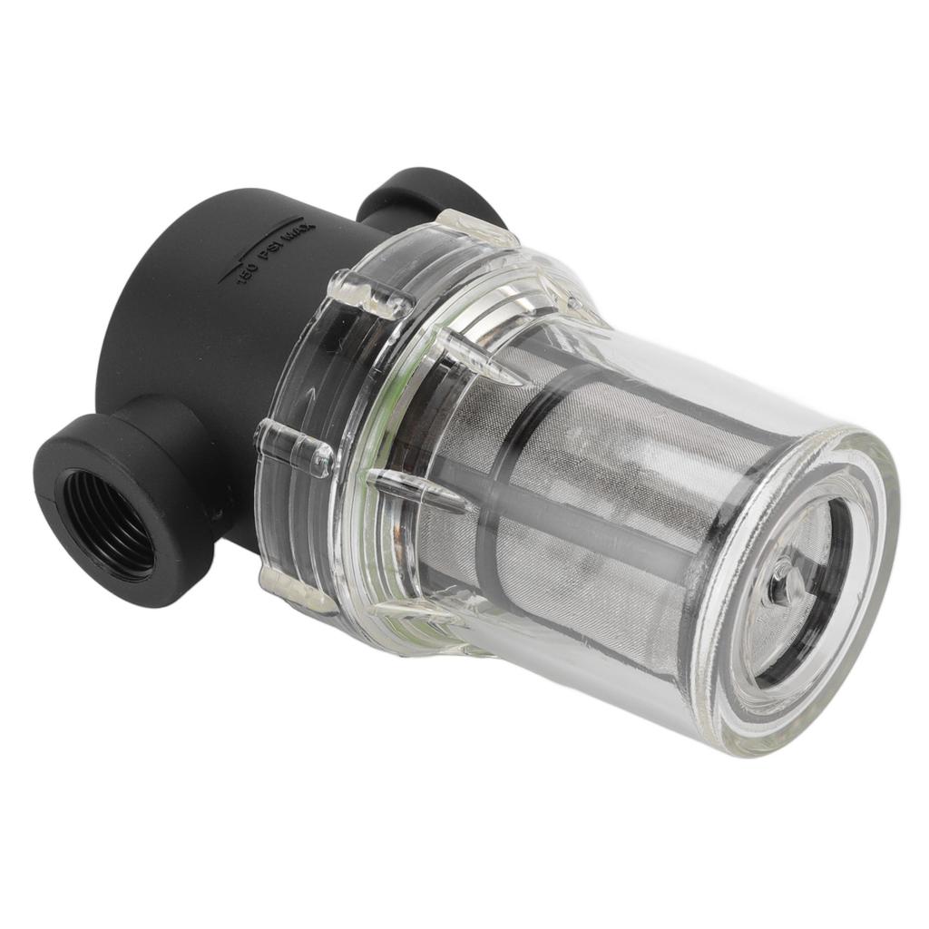 Hose Filter Plastic Sediment Impurity Garden Watering Prefilter For High Pressure Washer G1/2 100