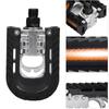1 Pair Foldable Aluminum Alloy Road Mountain Bike Pedal Lightweight Bearing Pedals for Bicycle