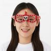 6 Pcs Spider Design Cosplay Eyeglass Funny Party Photo Props  Performance Props